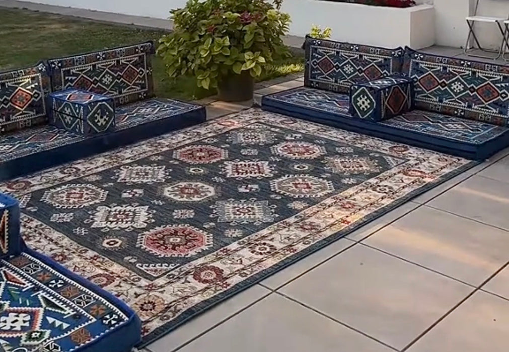 Moroccan Majlis & Rug Set (OFFER)