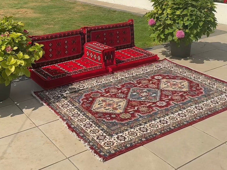 Moroccan Majlis & Rug Set (OFFER)
