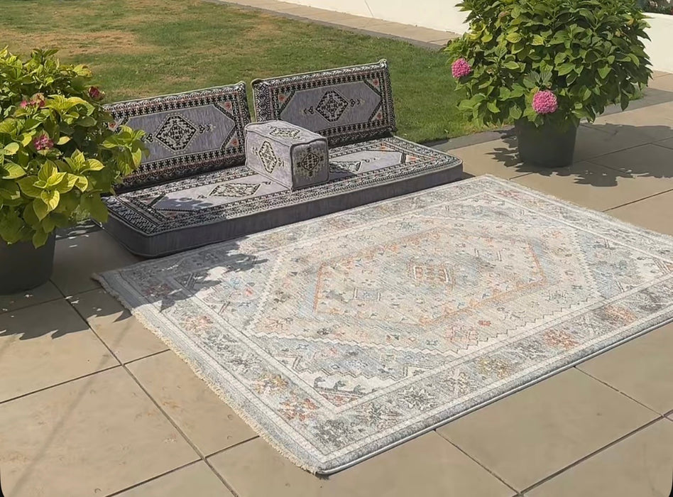 Moroccan Majlis & Rug Set (OFFER)
