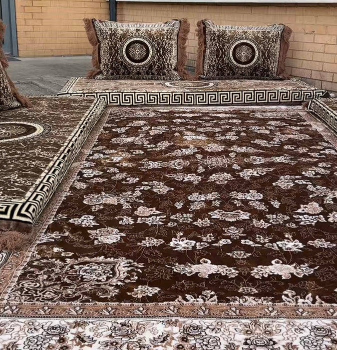 Kashmir rug & Toshak Set