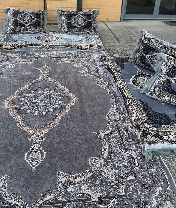 Kashmir rug & Toshak Set