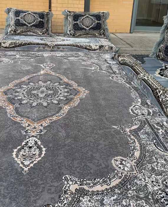 Kashmir rug & Toshak Set