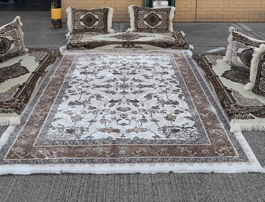 Kashmir rug & Toshak Set