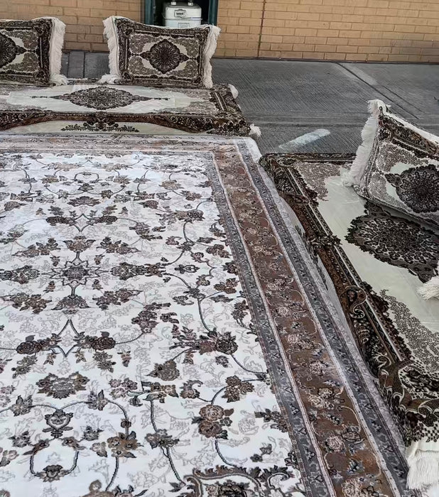Kashmir rug & Toshak Set