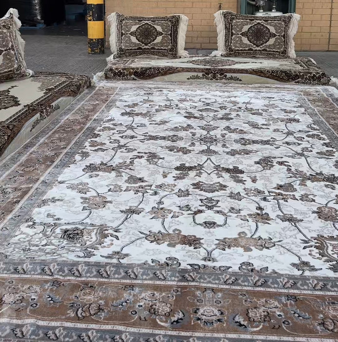 Kashmir rug & Toshak Set