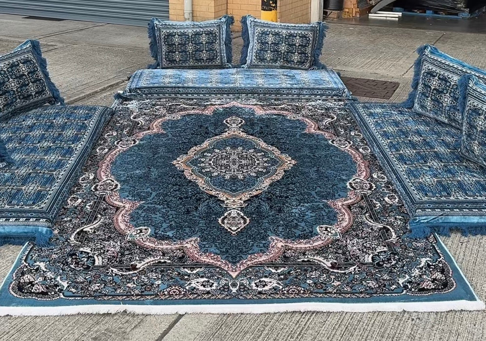 Kashmir rug & Toshak Set