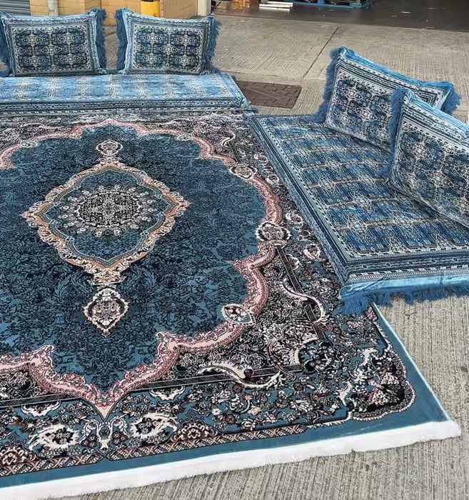 Kashmir rug & Toshak Set