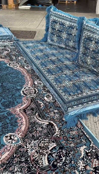 Kashmir rug & Toshak Set