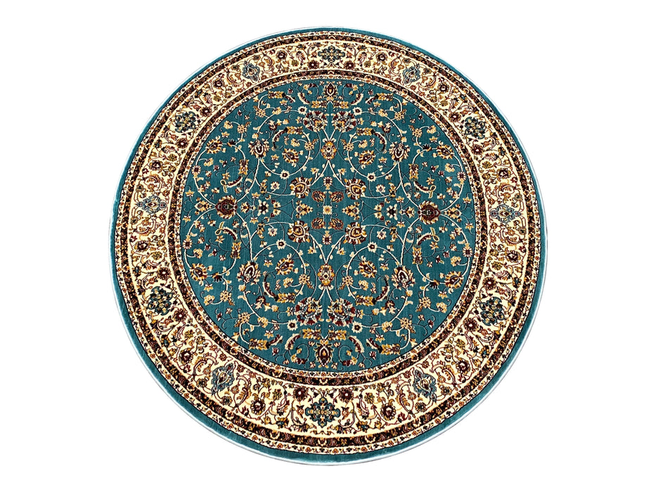 Qum Round 3444 - Turquoise