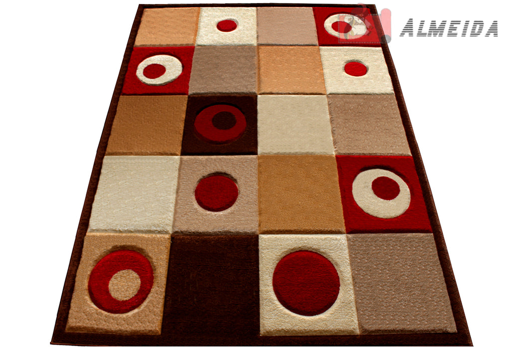 Glamour 463 - Brown Beige Red