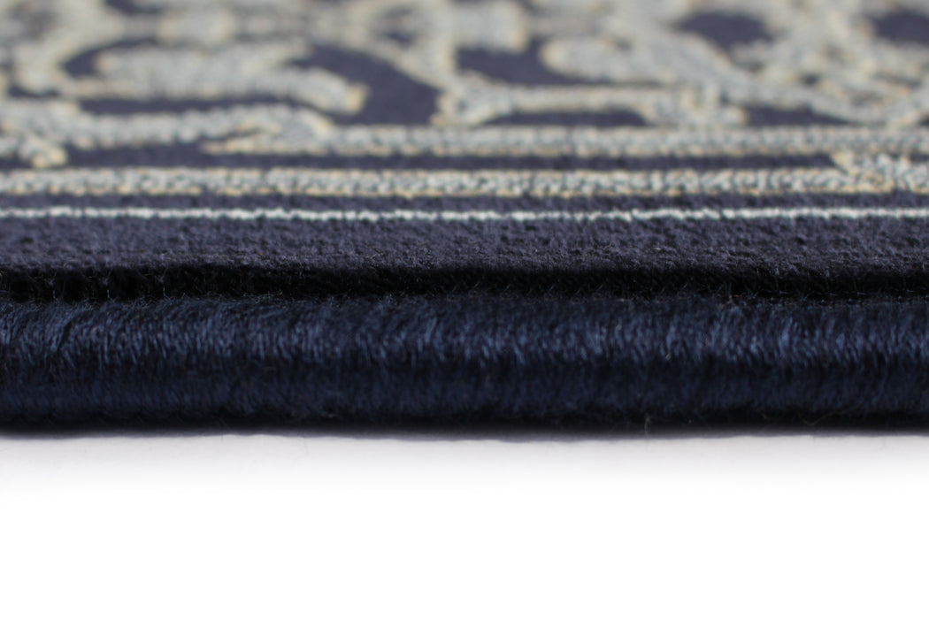 1200 Reeds 1200 Reeds Alis - Dark Blue — Almeida Rugs