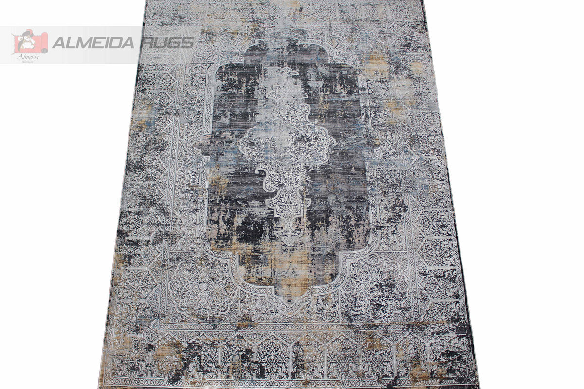 Elexus 1722 - Black — Almeida Rugs